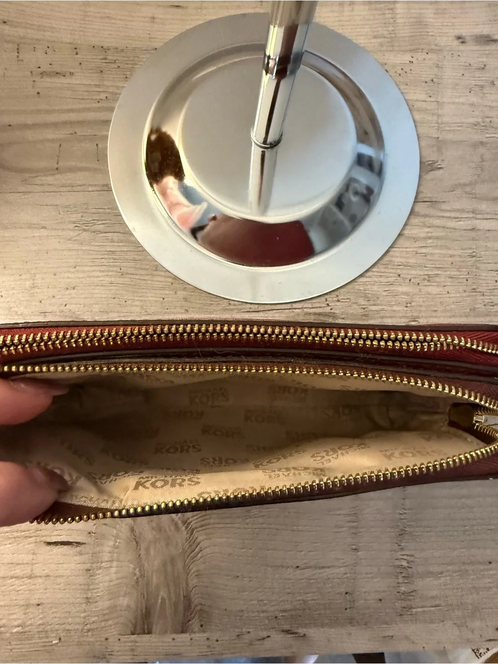 Michael Kors Jet Set Double Zip Wristlet